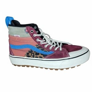 ​Vans Sk8-Hi MTE-2 Pomegranate Leopard US Men 8  Women 9.5  All-Weather Sneakers